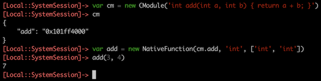 CModule Hello World 示例