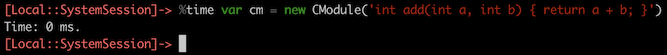 CModule 速度
