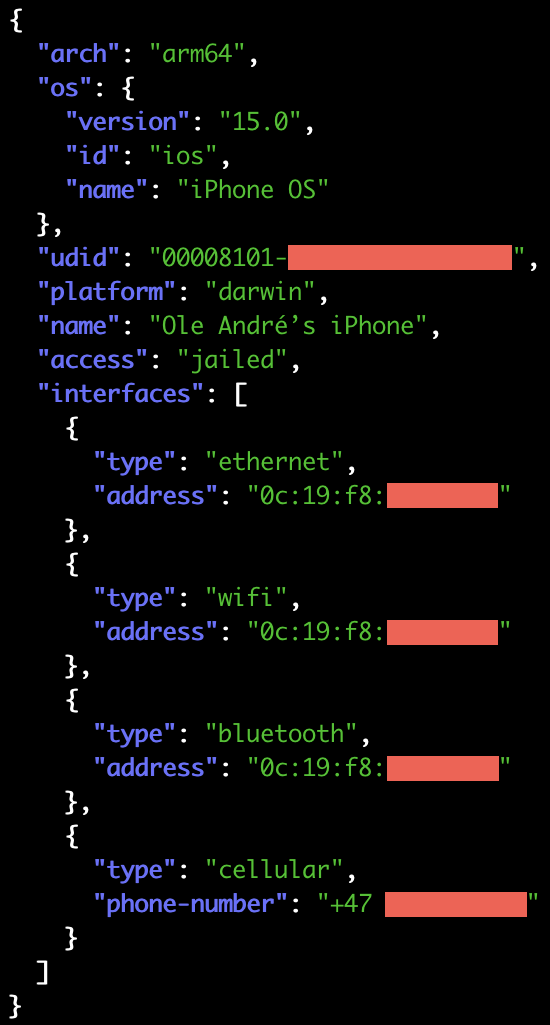 iOS 设备